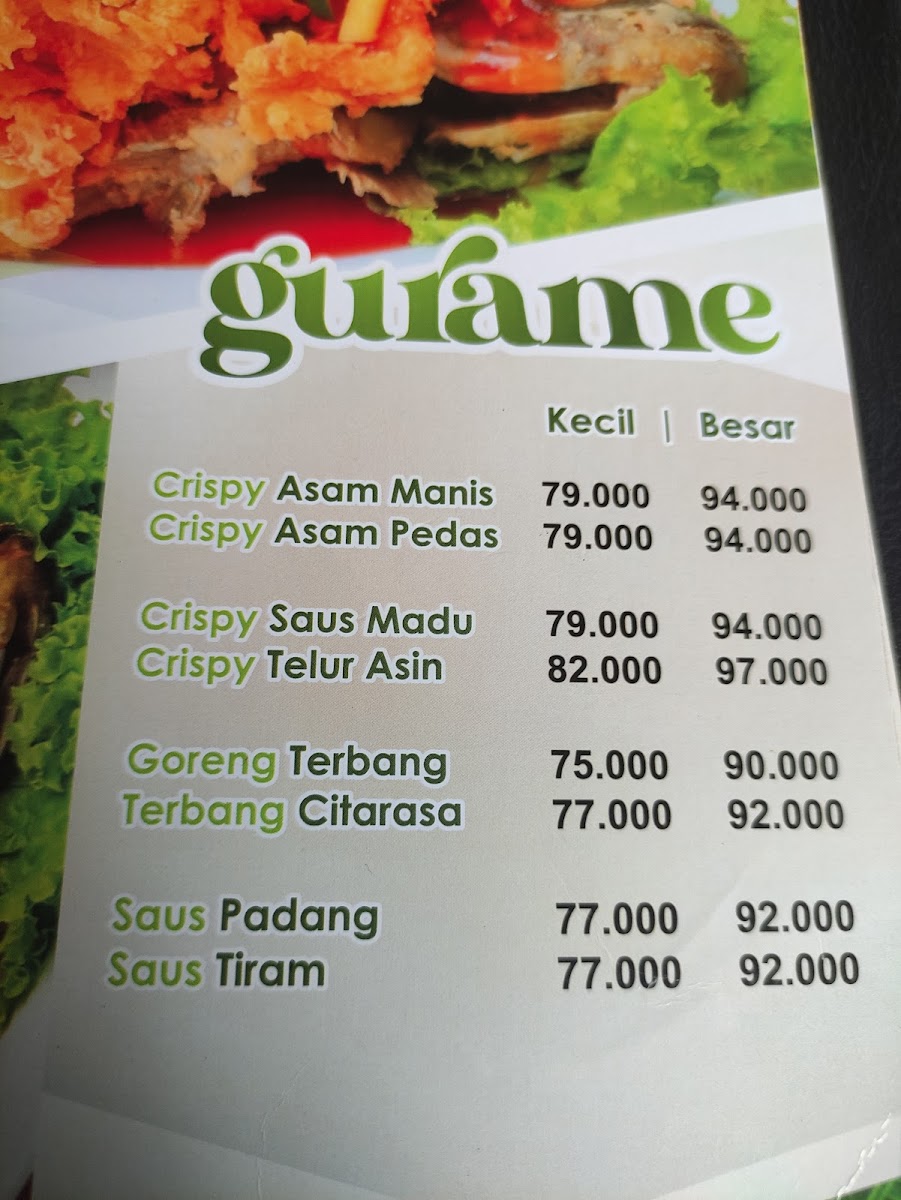 Bale Roso Resto Menu - Image 2